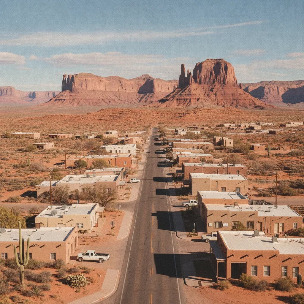 View of Kayenta, AZ