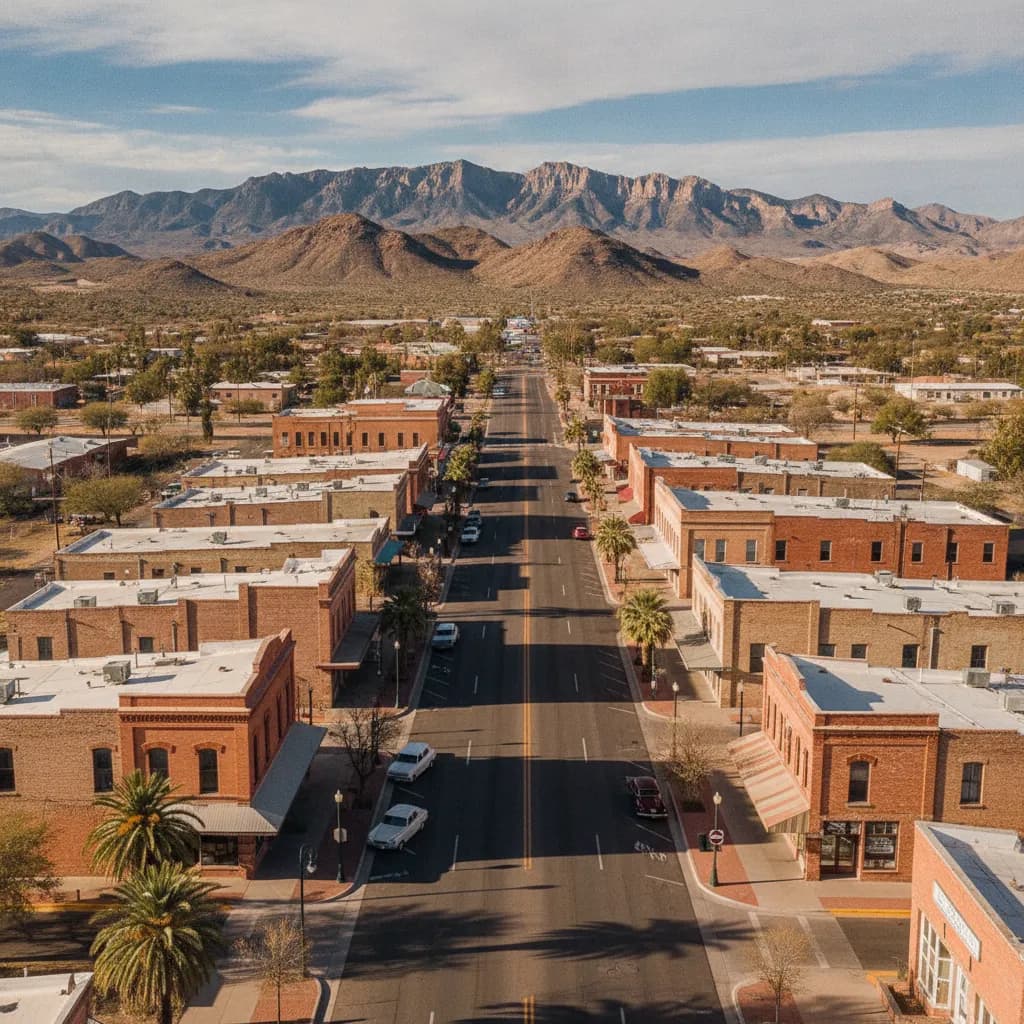 View of Kingman, AZ