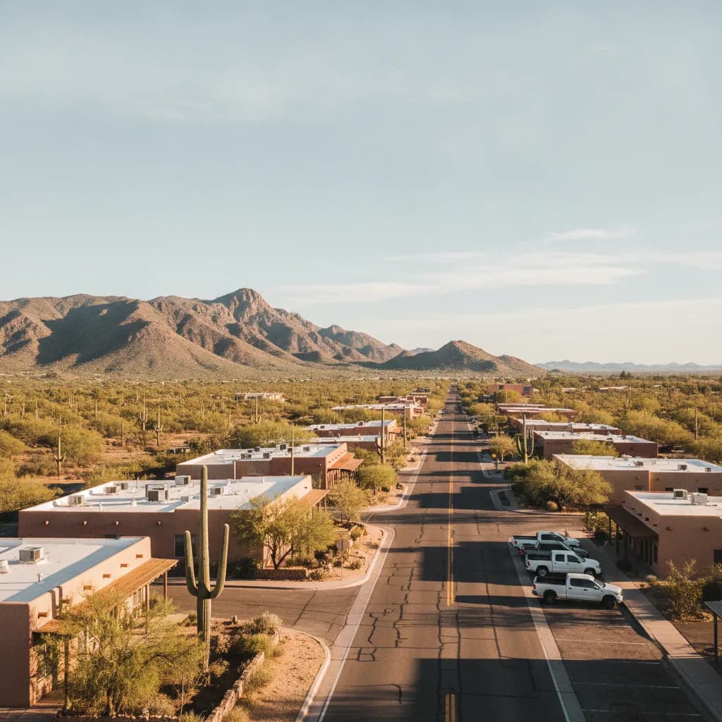View of Marana, AZ