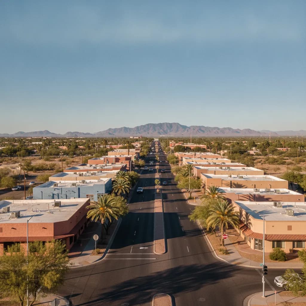 View of Maricopa, AZ