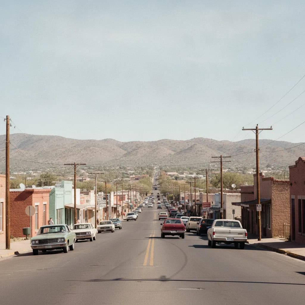 View of Nogales, AZ