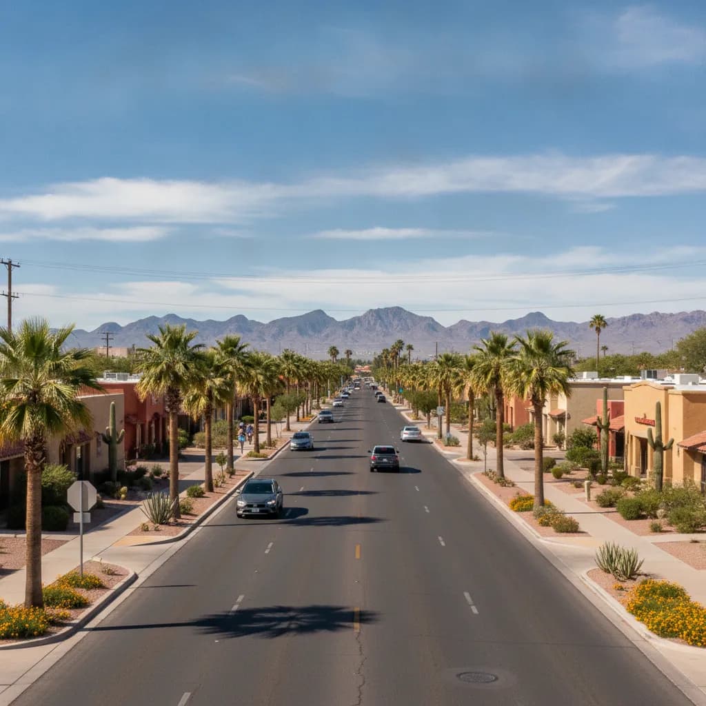View of Peoria, AZ
