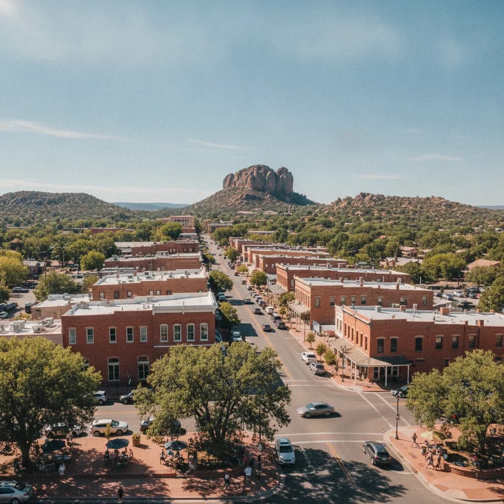 View of Prescott, AZ