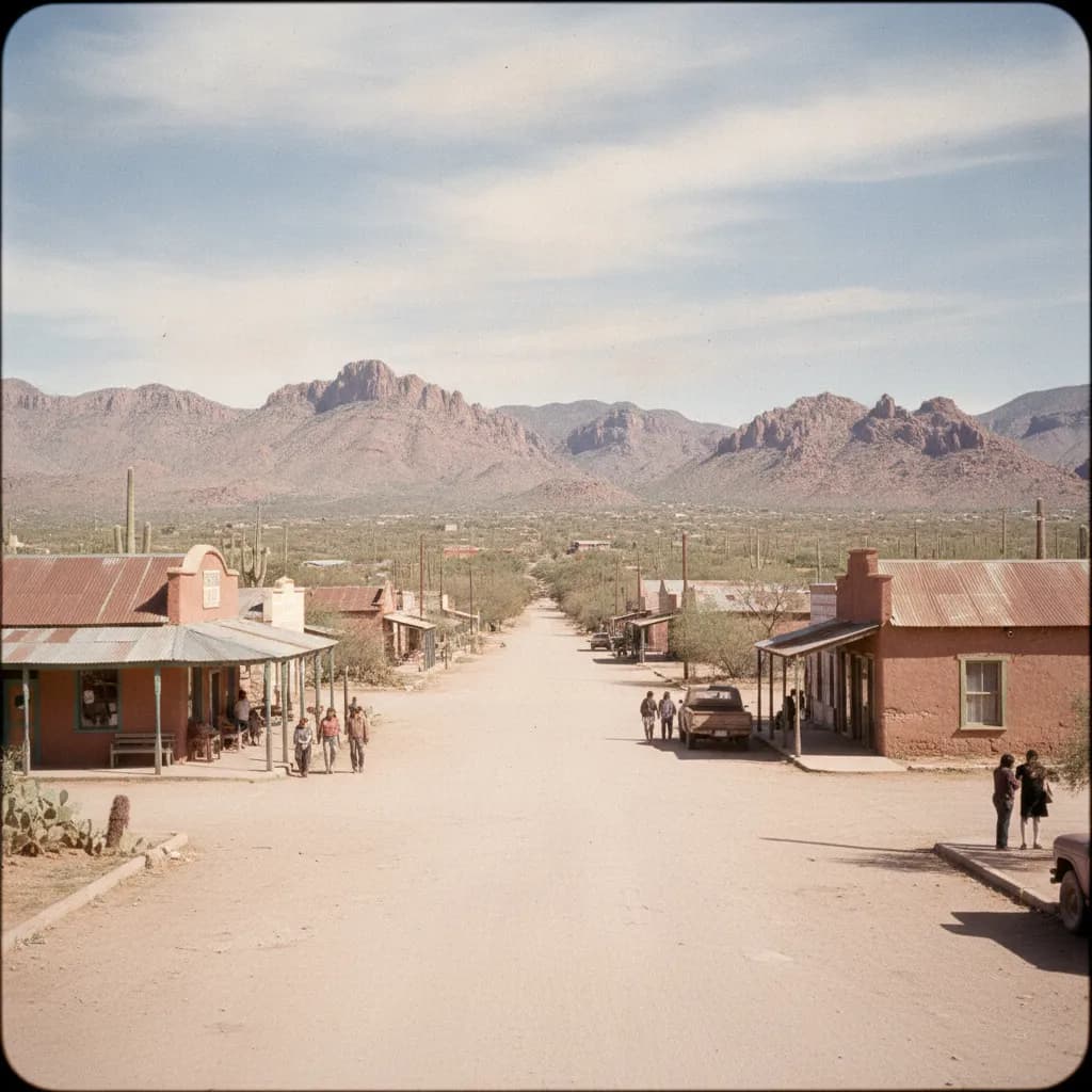 View of San Carlos, AZ