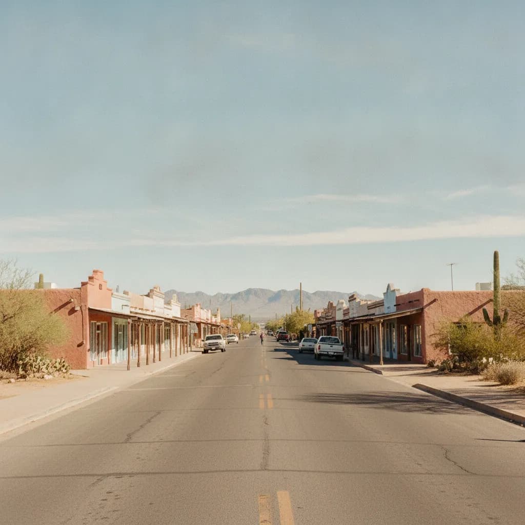 View of San Luis, AZ