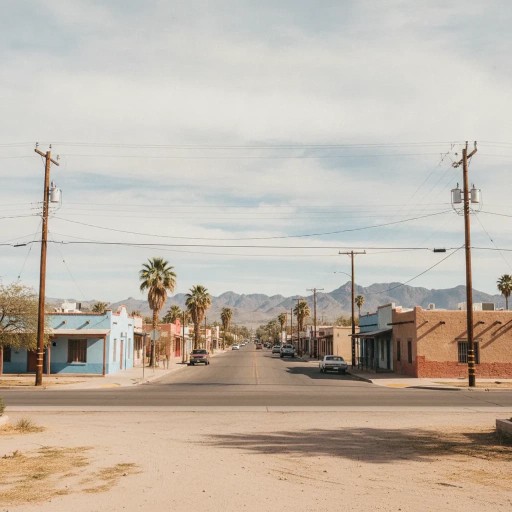 View of South Tucson, AZ