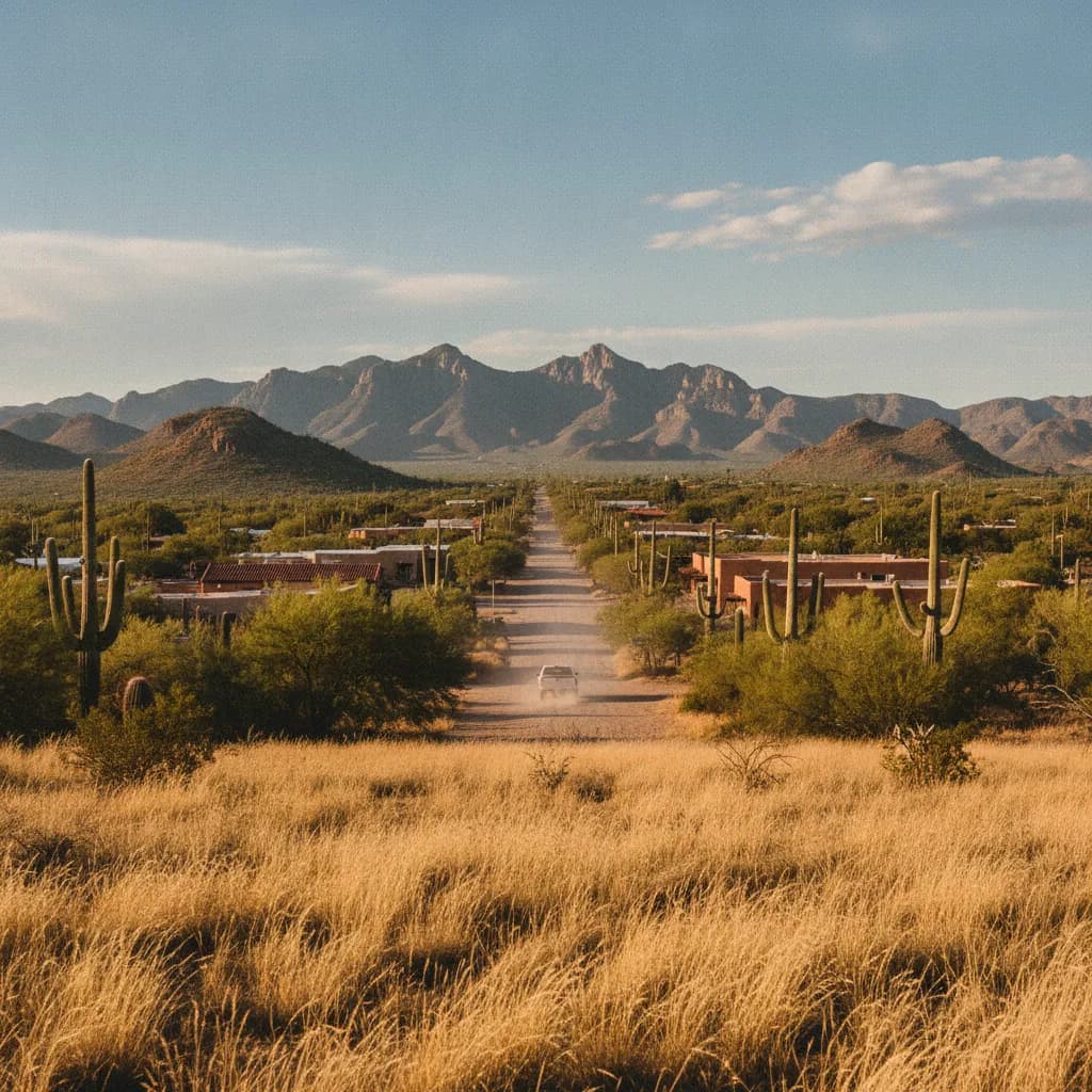 View of Tanque Verde, AZ