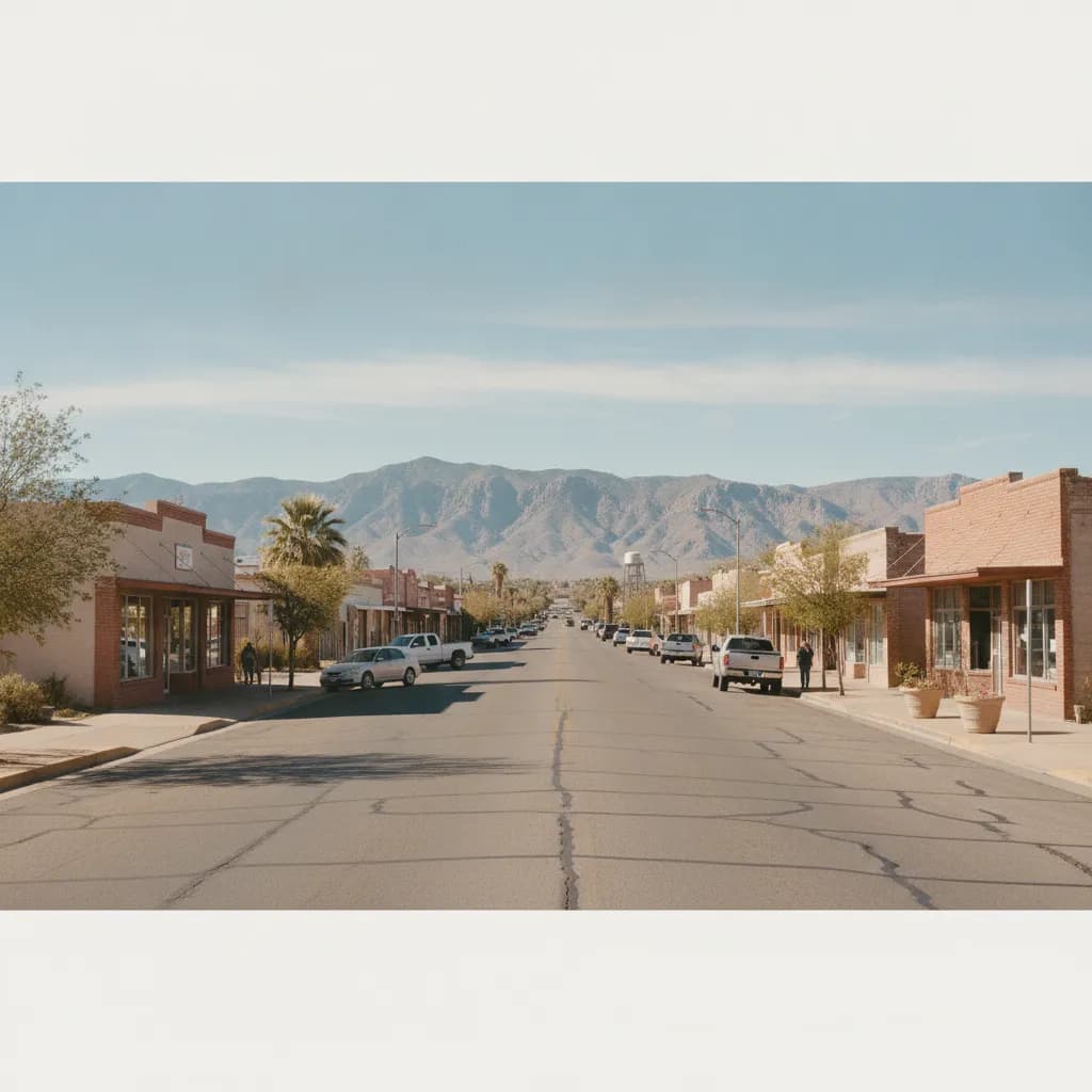 View of Thatcher, AZ