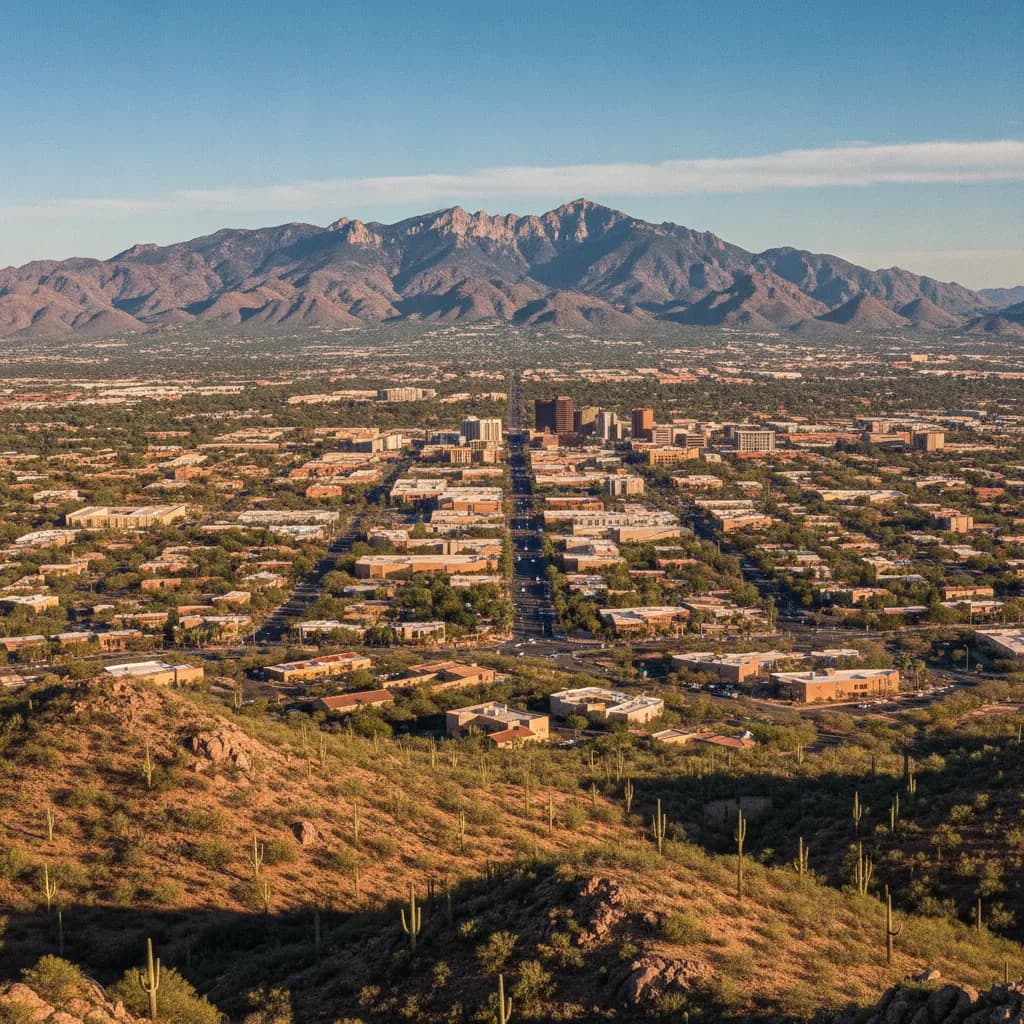 View of Tucson, AZ