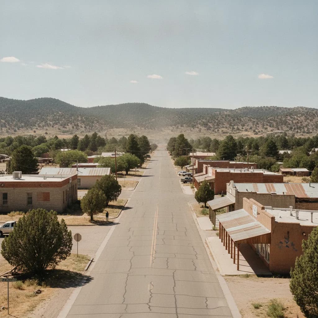 View of Whiteriver, AZ