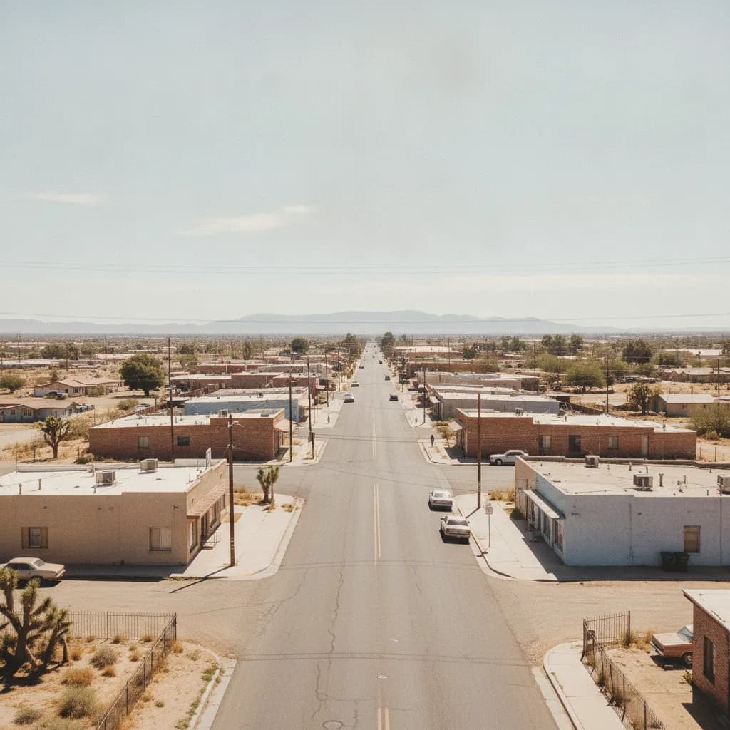 View of Adelanto, CA