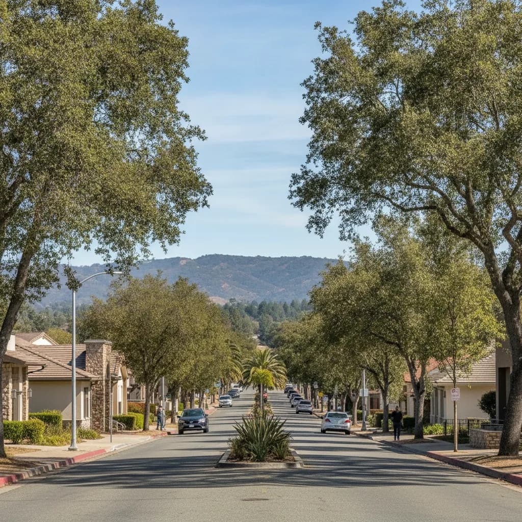 View of Alamo, CA