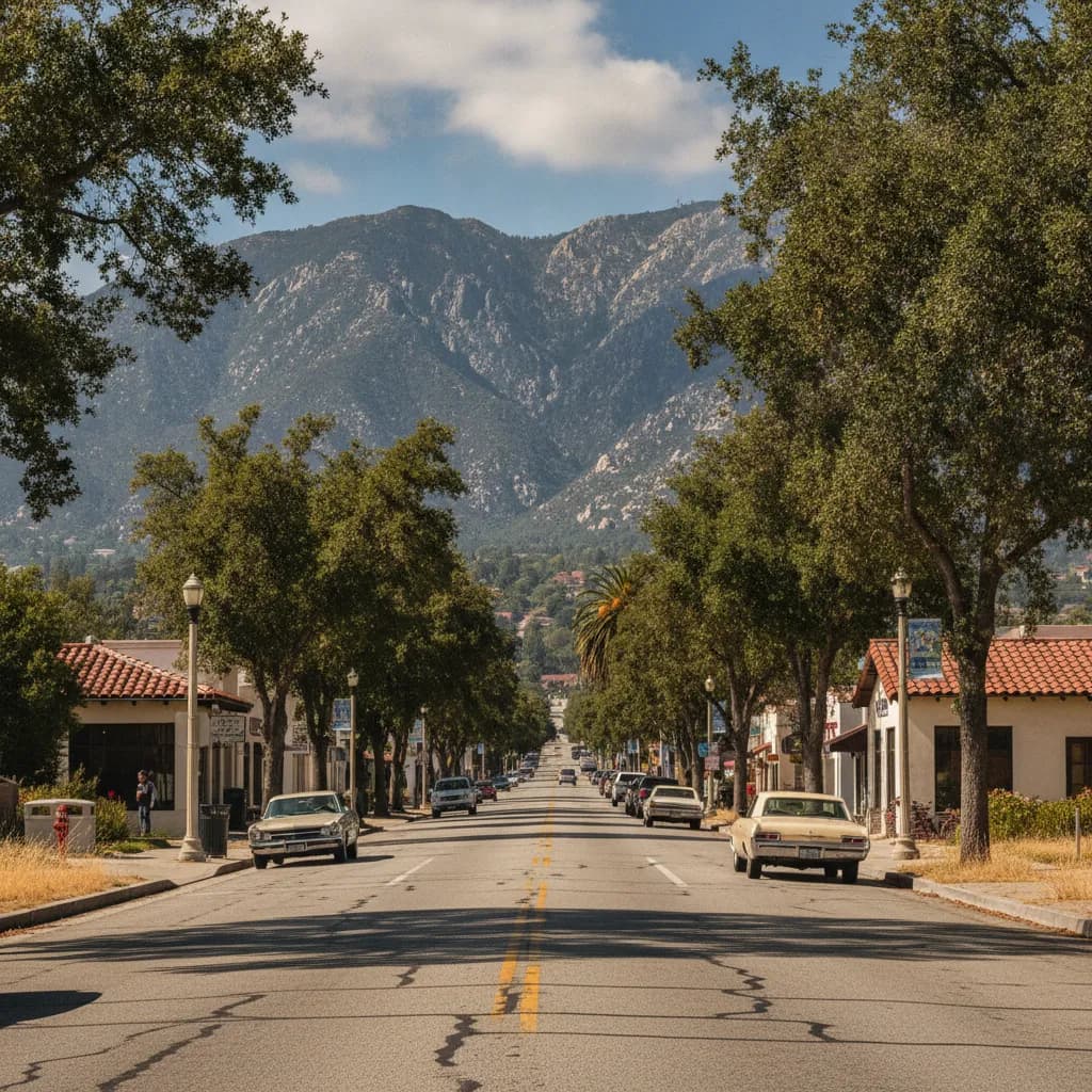 View of Altadena, CA