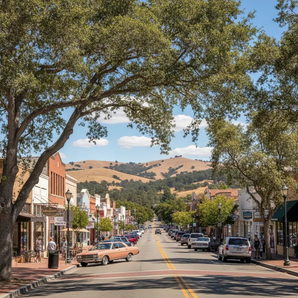 View of Arroyo Grande, CA