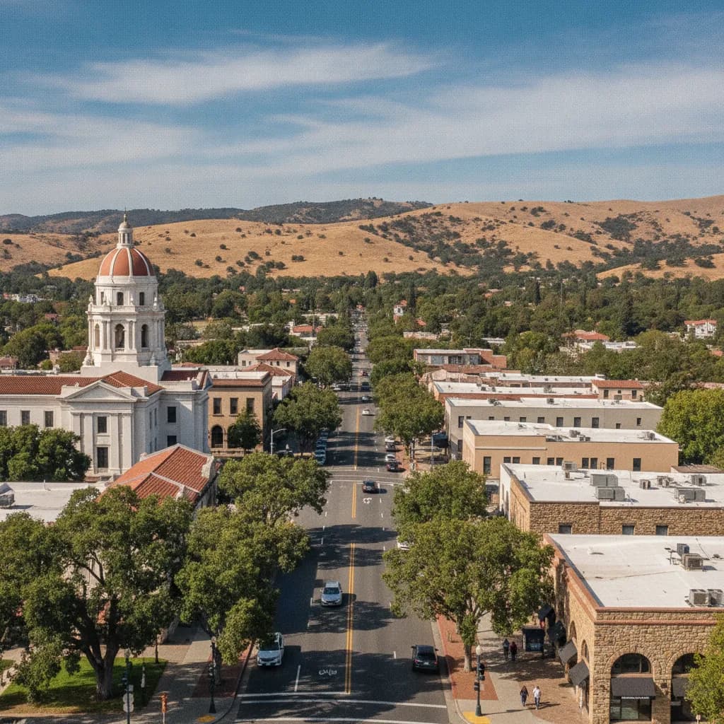 View of Atascadero, CA