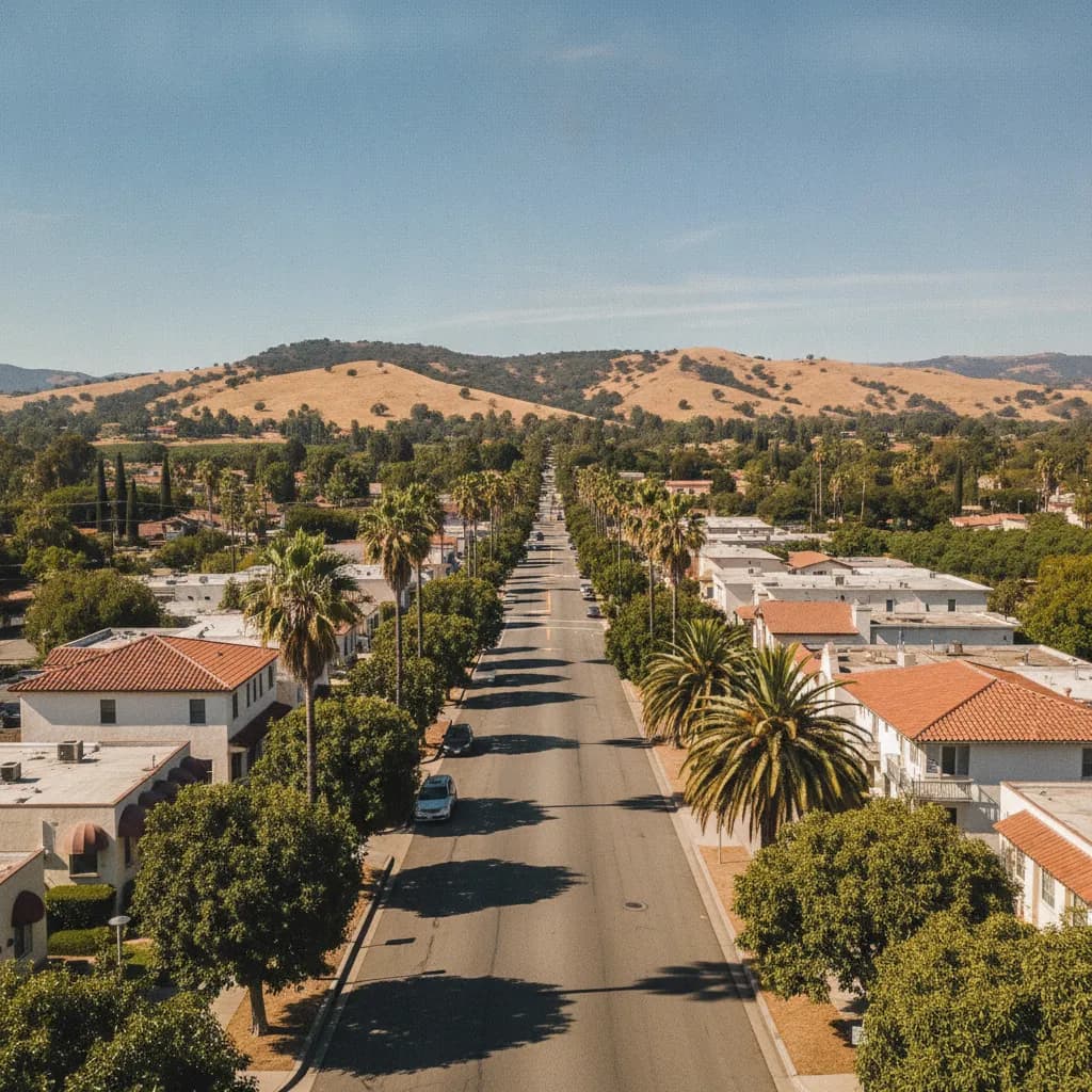 View of Avocado Heights, CA