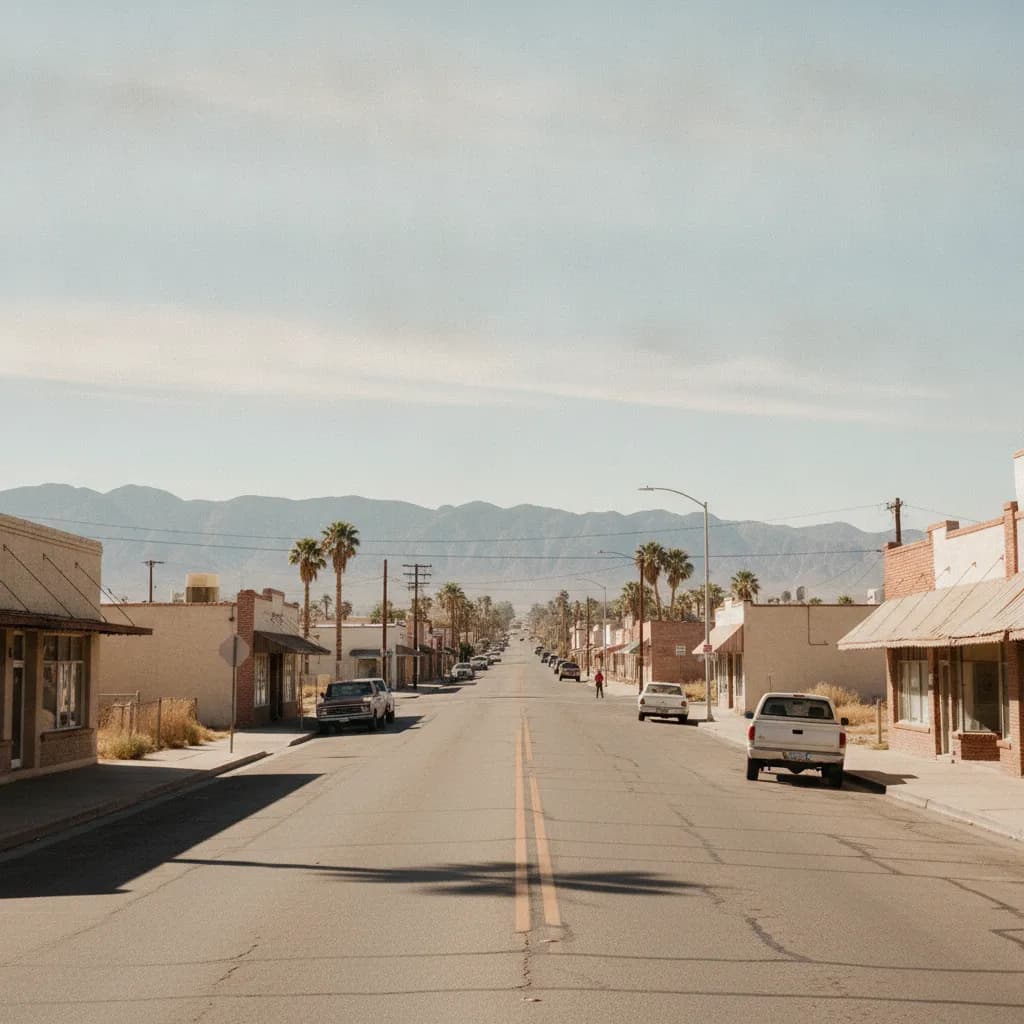 View of Barstow, CA