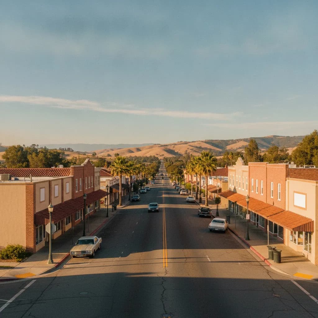 View of Beaumont, CA