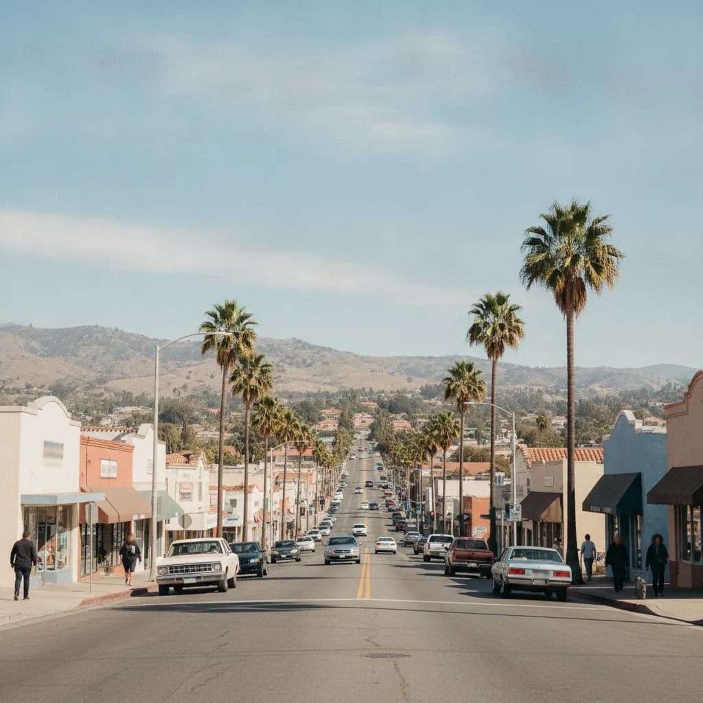 View of Bell, CA