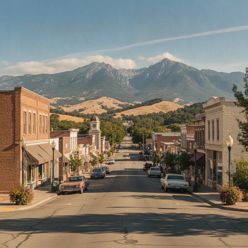 View of Benton Park, CA