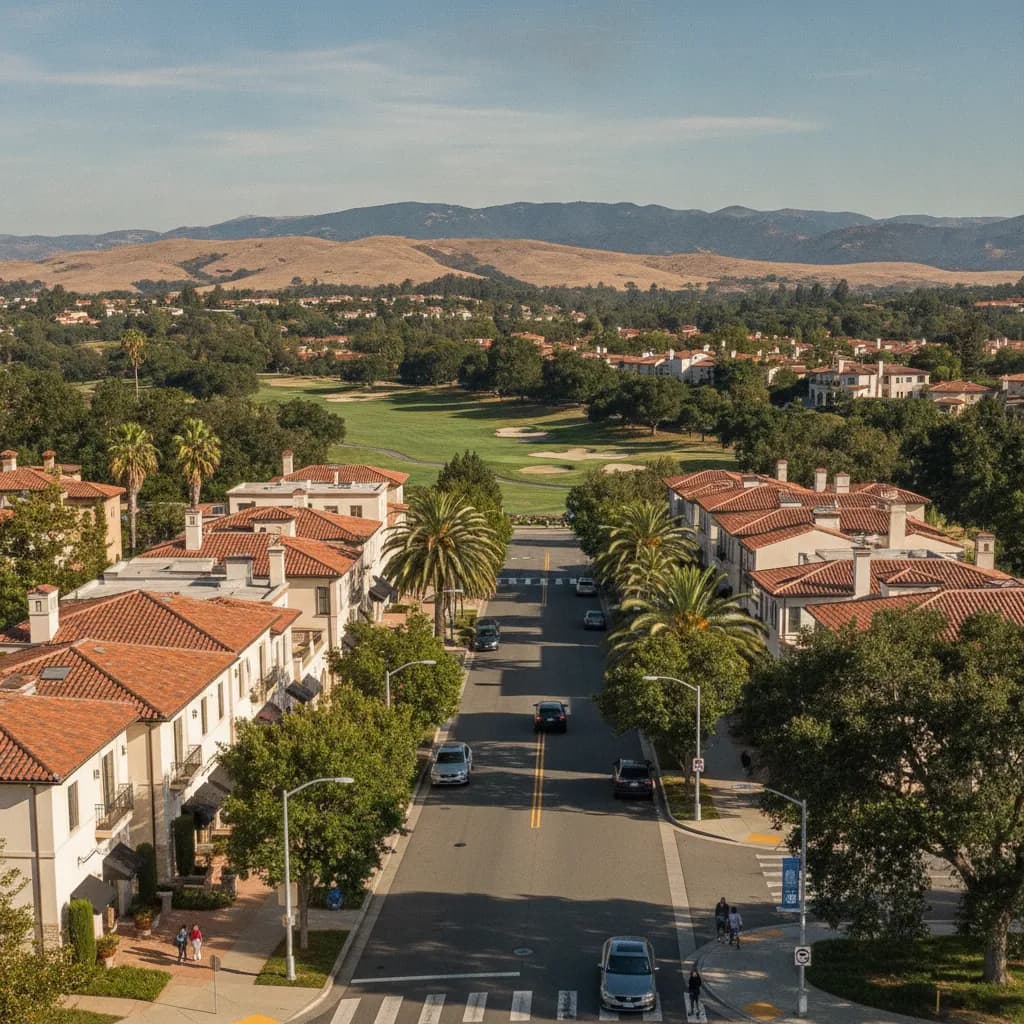 View of Blackhawk, CA
