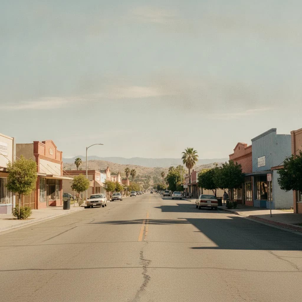 View of Bloomington, CA