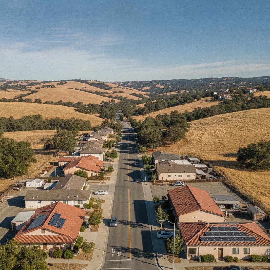 View of Bonadelle Ranchos, CA