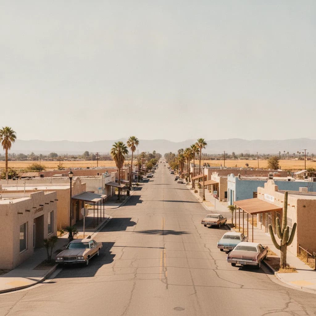 View of Brawley, CA