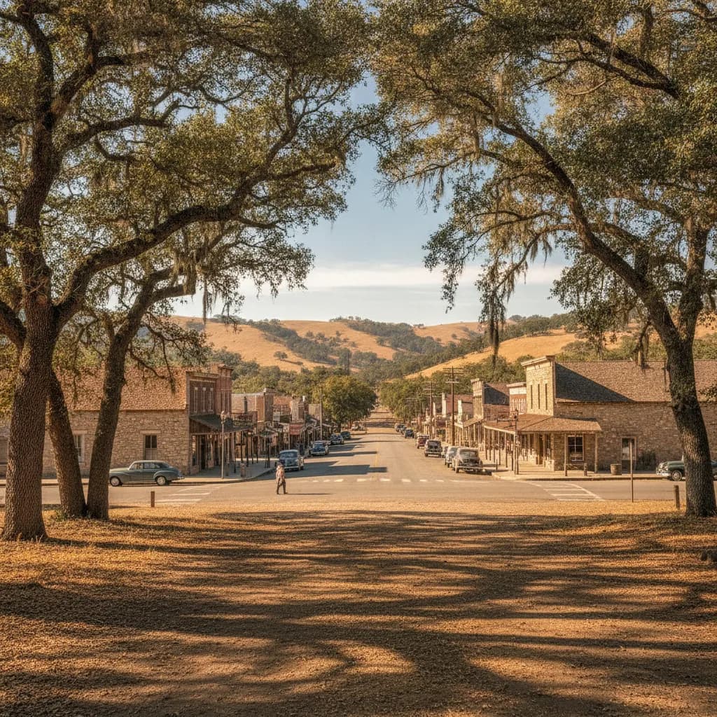 View of Bret Harte, CA