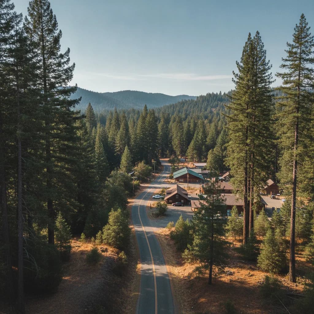 View of Brooktrails, CA