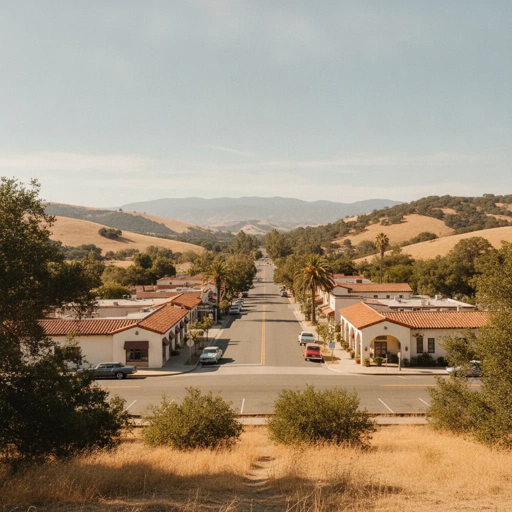 View of Buellton, CA