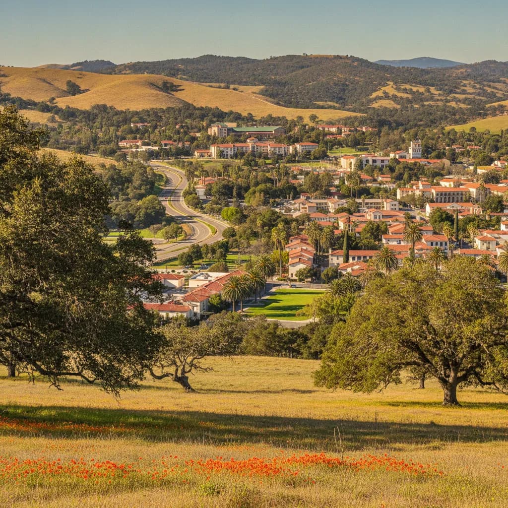 View of California Polytechnic State University, CA