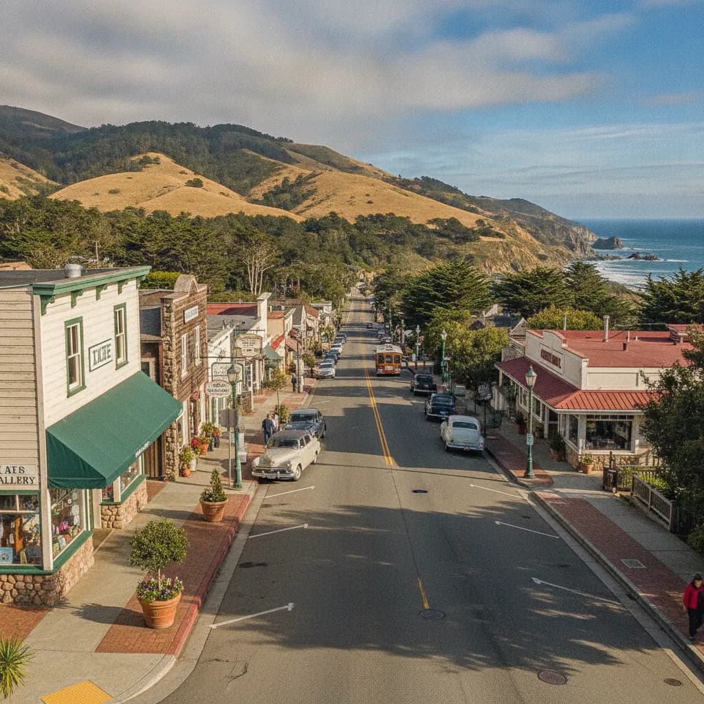 View of Cambria, CA