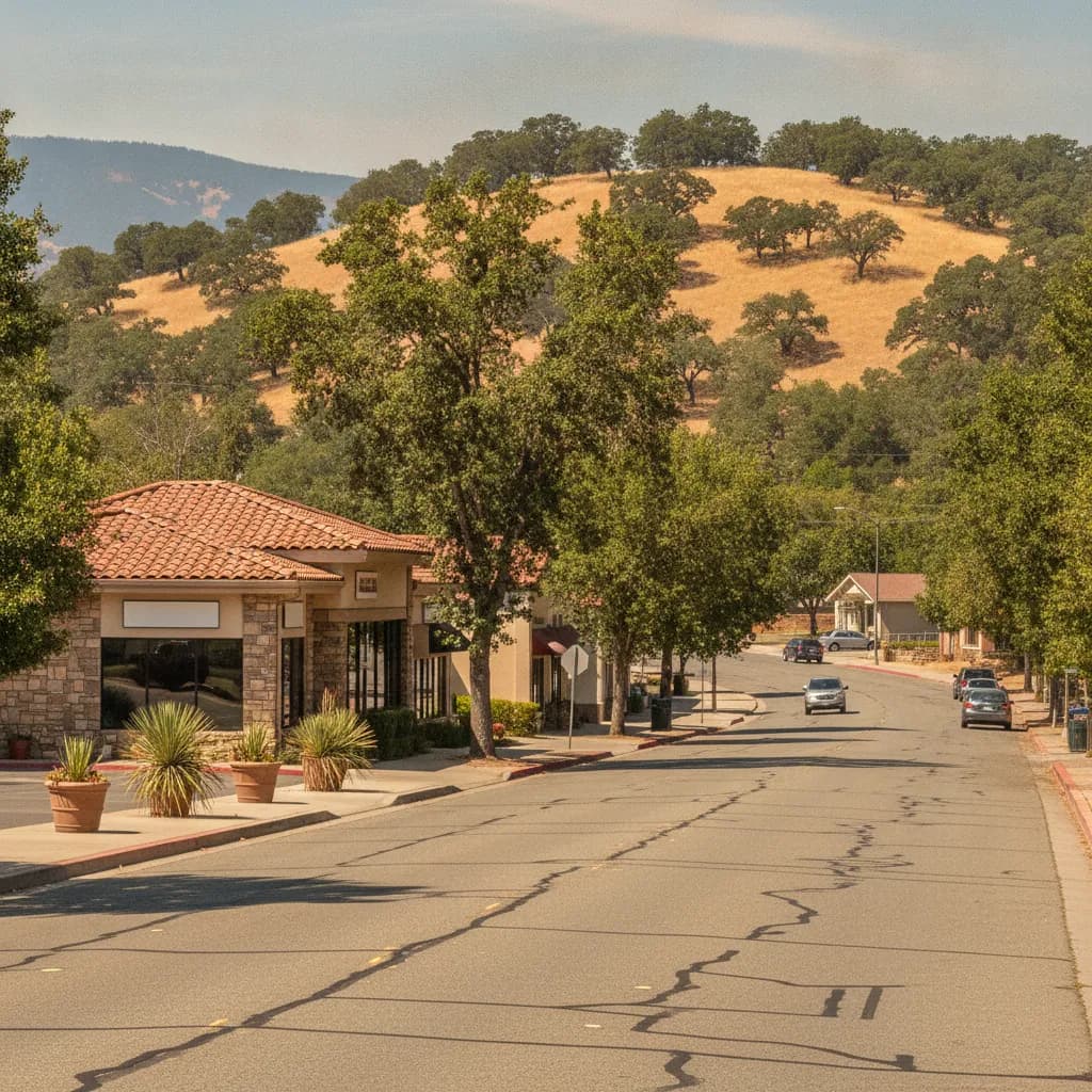 View of Cameron Park, CA