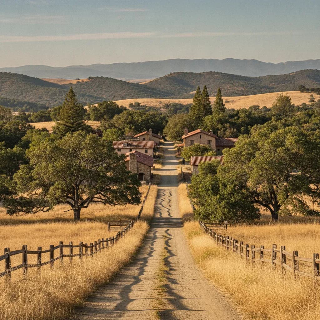 View of Camino Tassajara, CA
