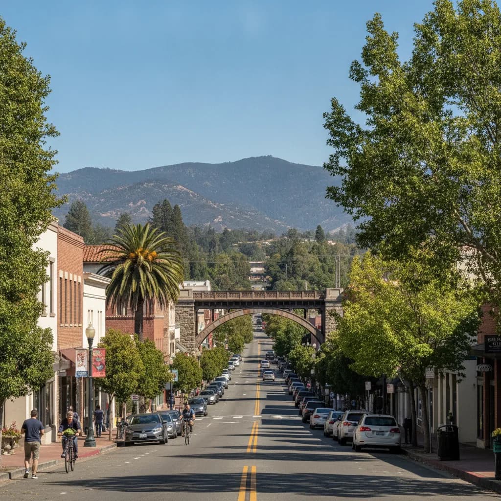 View of Campbell, CA