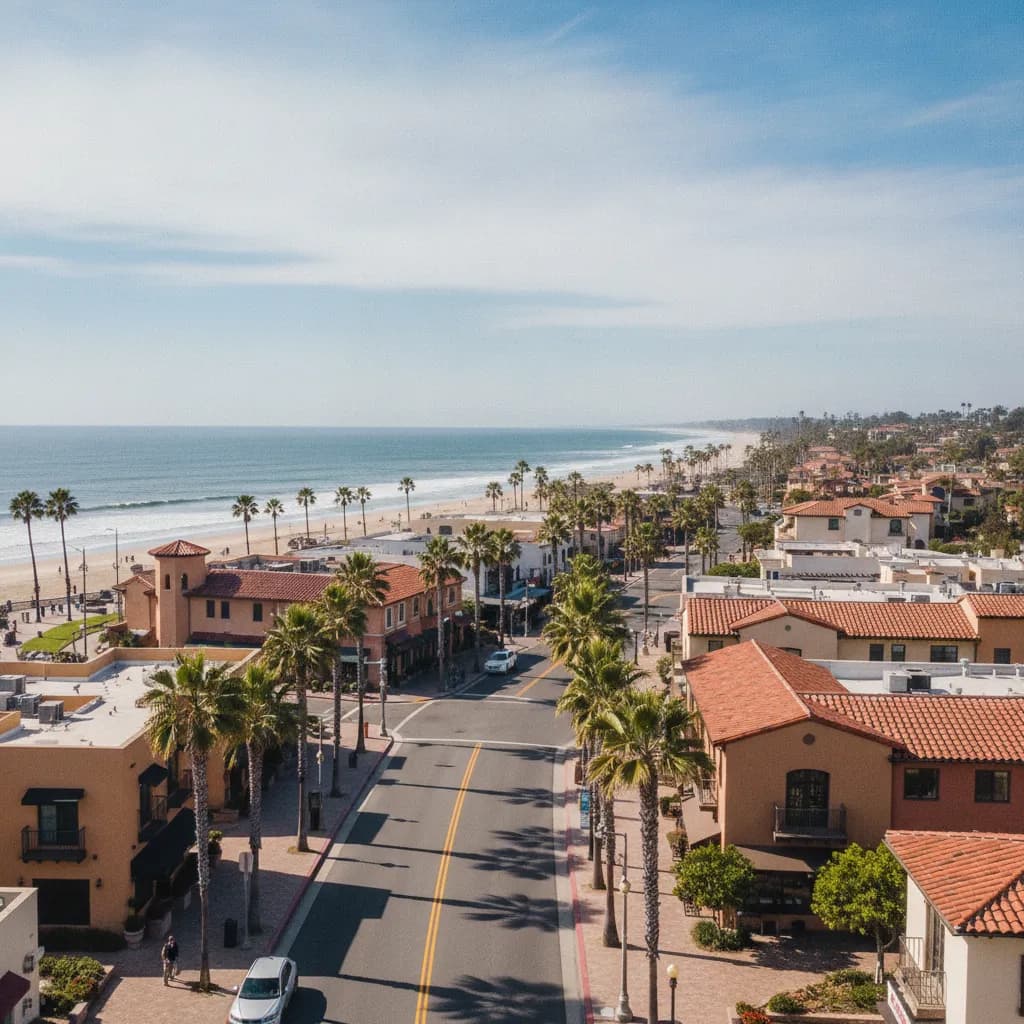 View of Carlsbad, CA