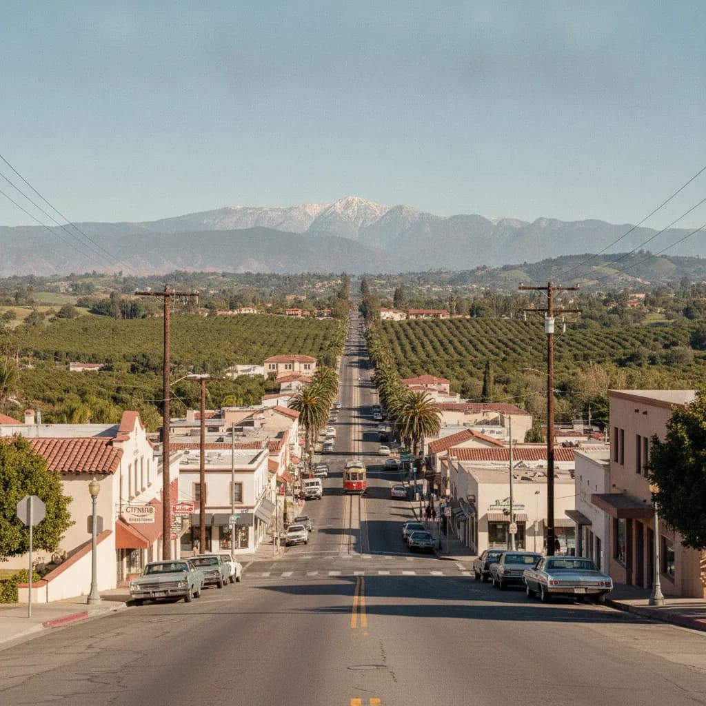 View of Citrus, CA
