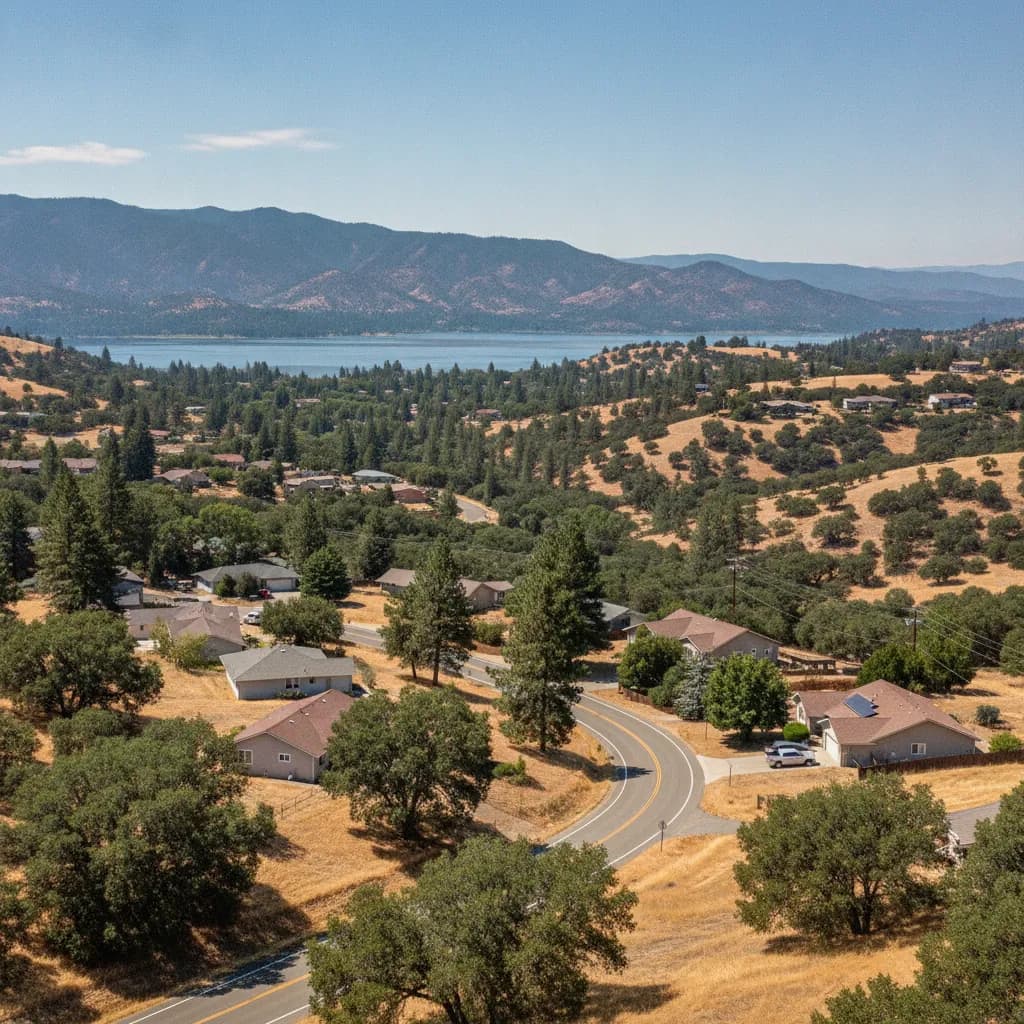 View of Clearlake Riviera, CA
