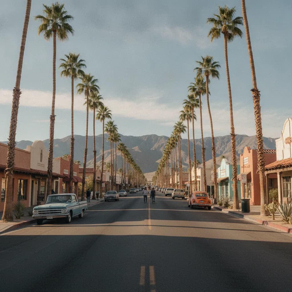 View of Coachella, CA