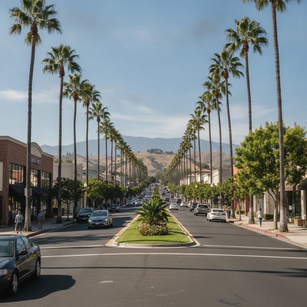 View of Cypress, CA