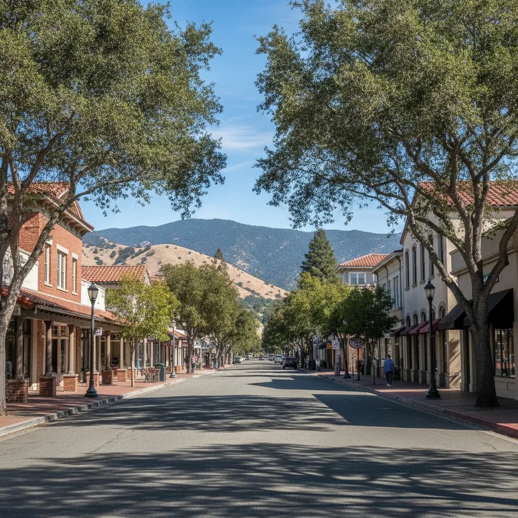 View of Danville, CA