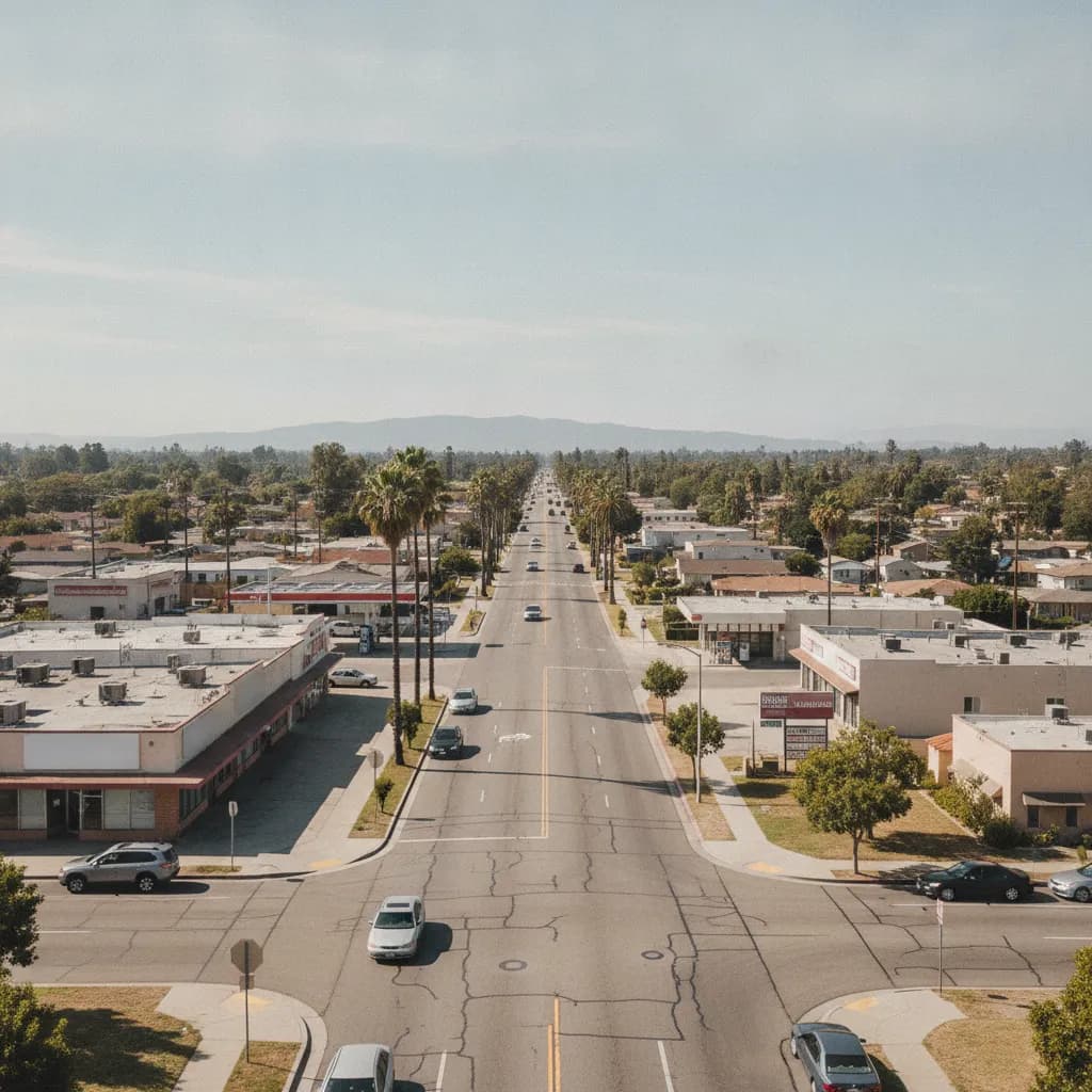 View of Del Aire, CA