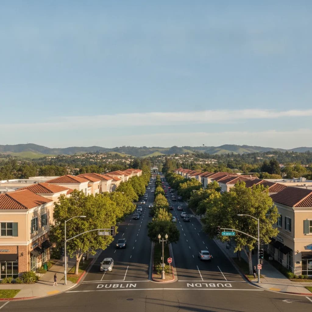 View of Dublin, CA