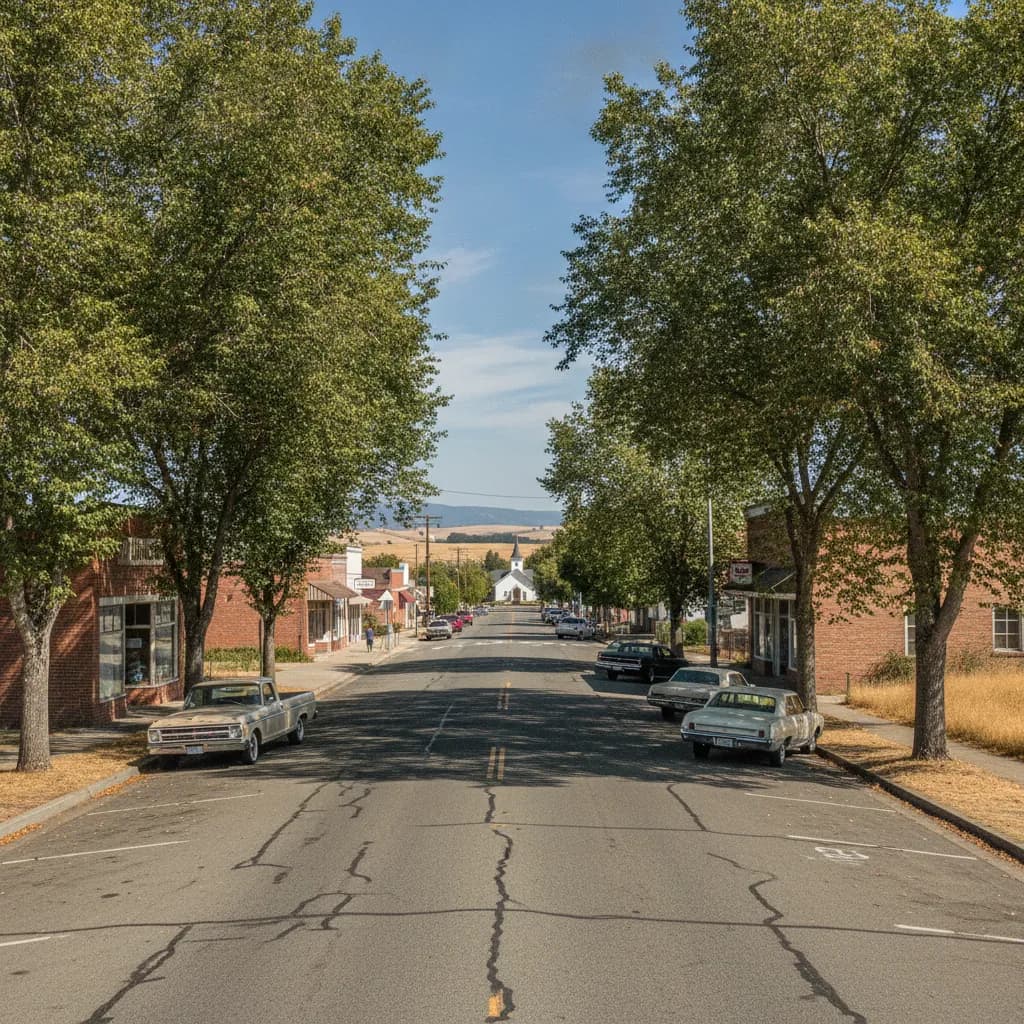 View of Durham, CA