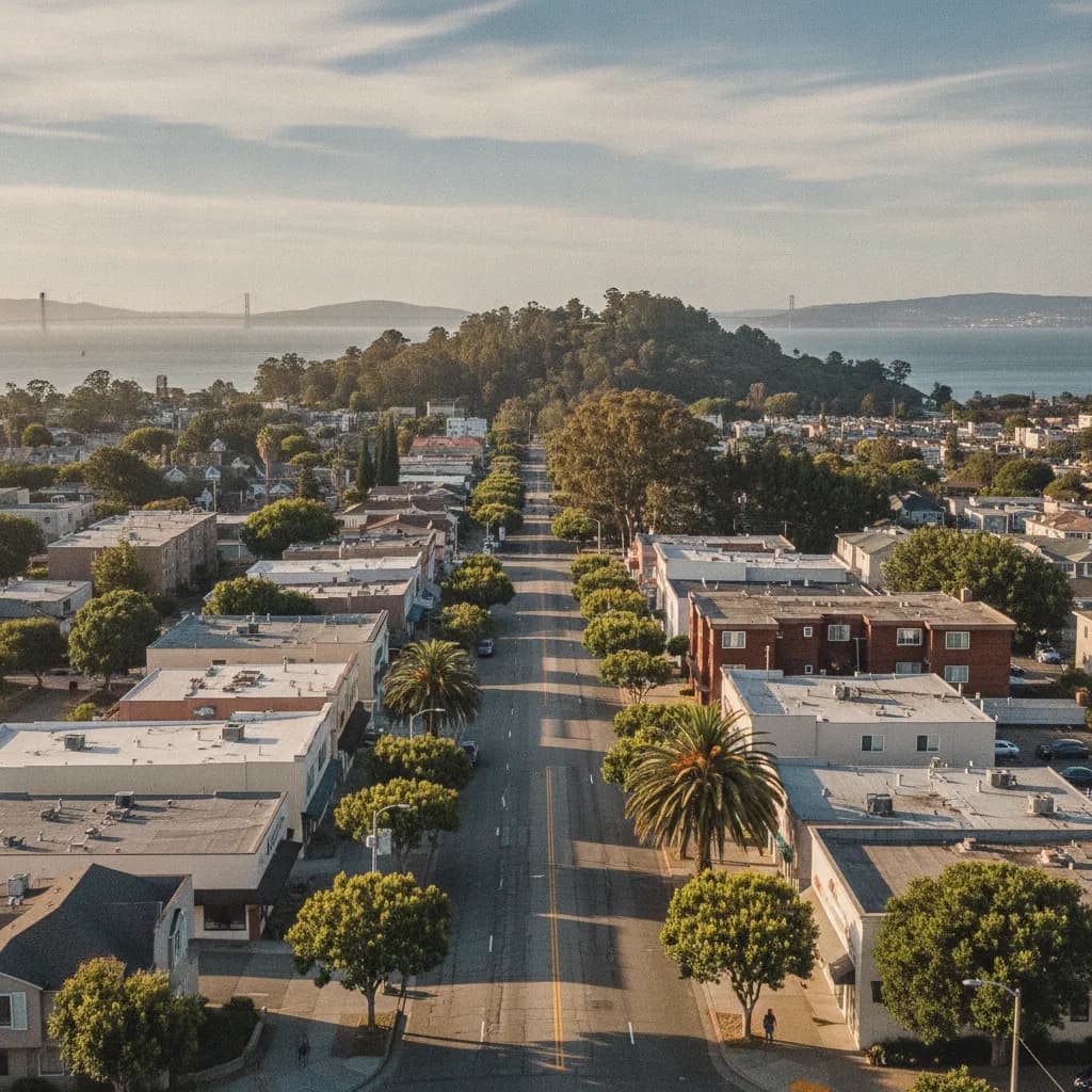 View of El Cerrito, CA