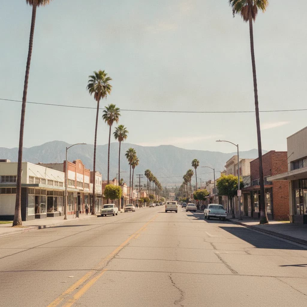 View of El Monte, CA