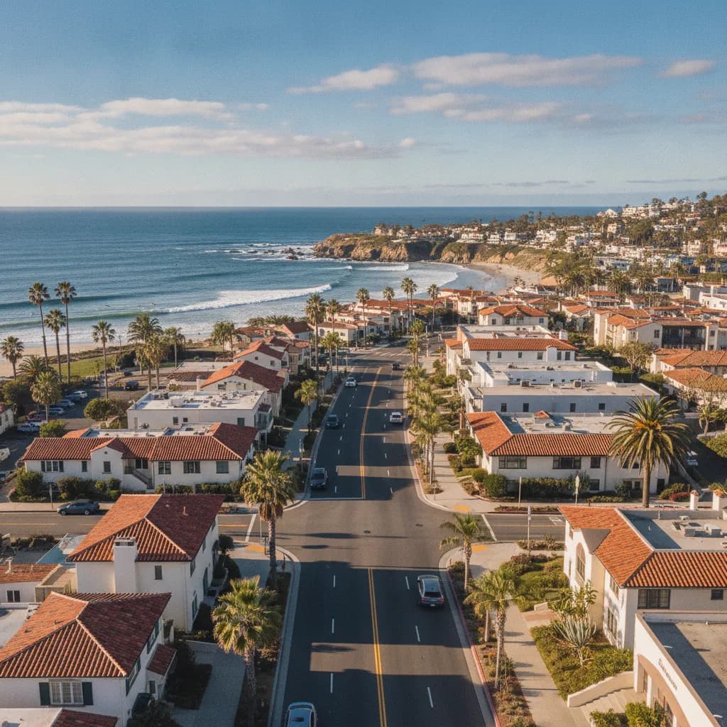 View of Encinitas, CA