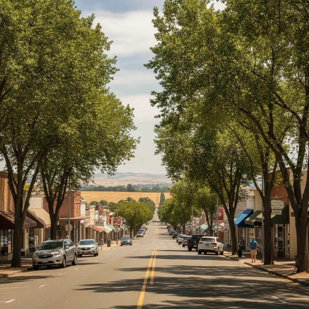 View of Escalon, CA