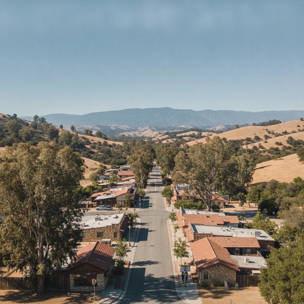 View of Eucalyptus Hills, CA
